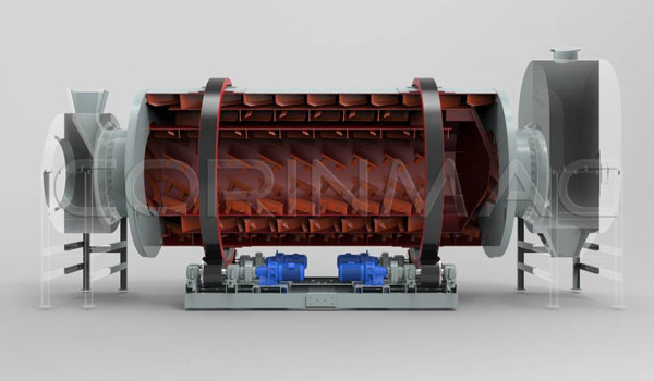 sand dryer, rotary dryer