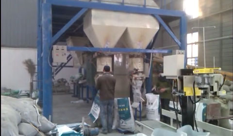Two dry mortar production lines