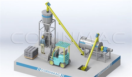 dry mortar plant