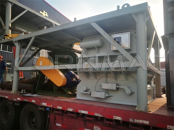 Dry mix production line equipment with an output of 10-15tph sent to Indonesia