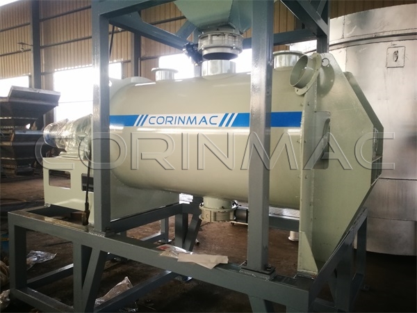 single shaft dry mortar mixer