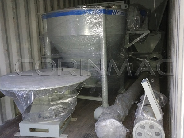 Dry mixing line to Bukhara, Uzbekistan