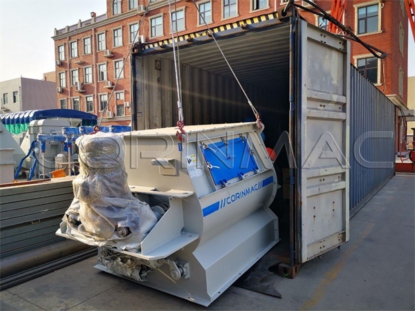 Two simple lines, dispersers and twin-shaft mixers sent to Uzbekistan