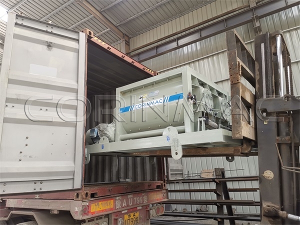 25m³per hour concrete mixing plant to Uzbekistan
