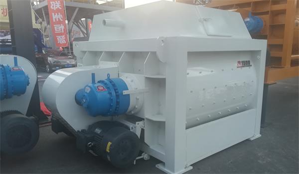 Двухвальный Бетоносмеситель Twin Shaft Concrete Mixer