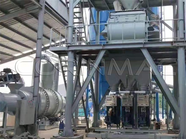 A complete automatic line for the production of dry mixtures of 15-20tph was installed in Indonesia.