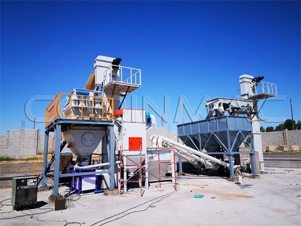 10tph dry mortar production plant