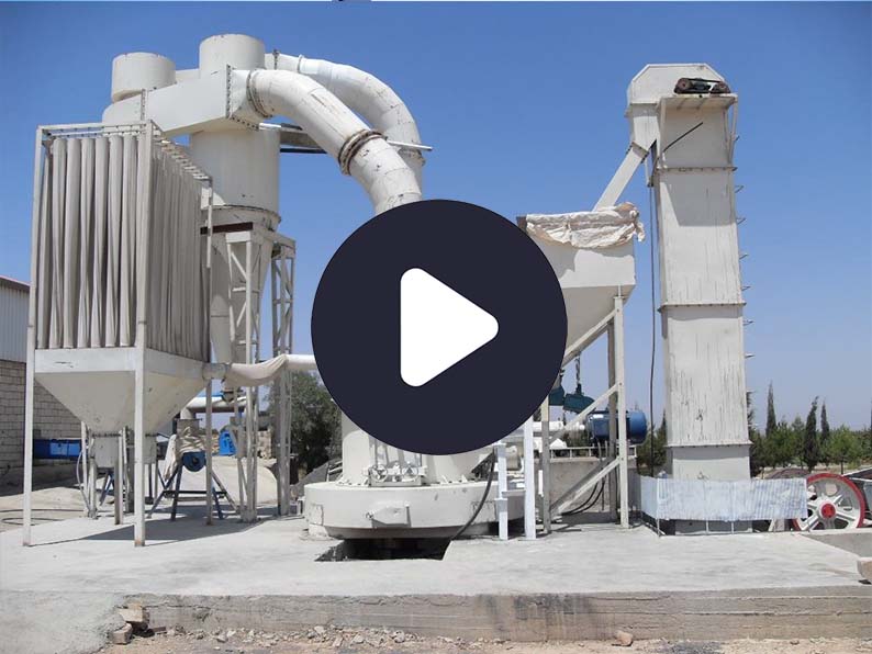 Mill for grinding gypsum, calcite in Osh Kyrgyzstan