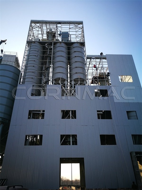 production line of dry mortar