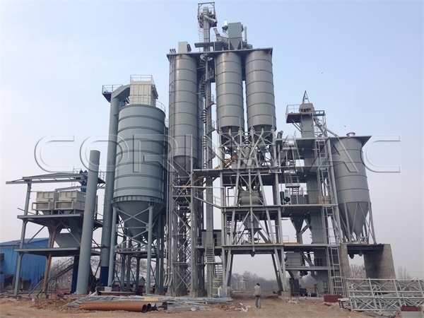 Dry mortar tower production line 20-50t/h