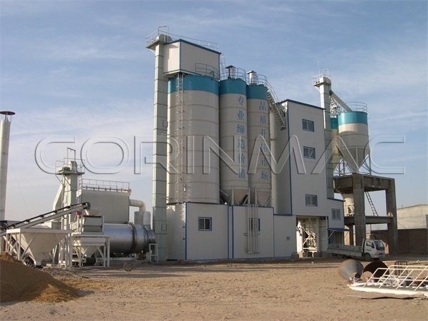Dry mortar tower production line 20-50t/h