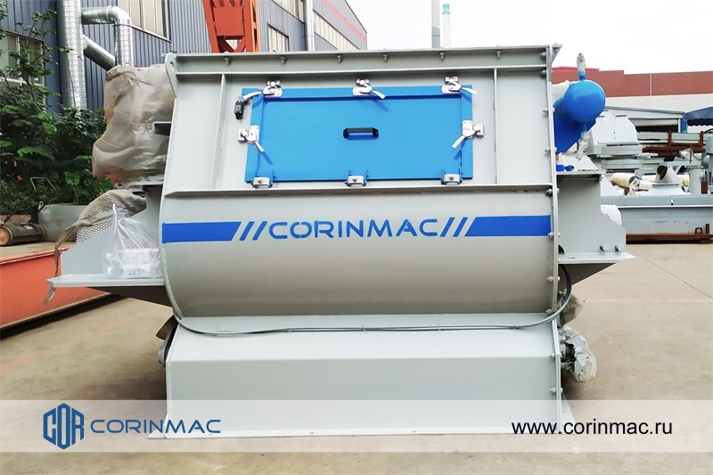 twin shaft paddle dry mortar mixer, dry mortar mixer