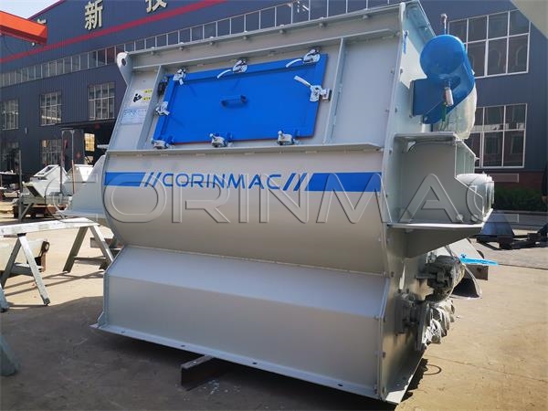 double shaft paddle mixer, dry mortar machine