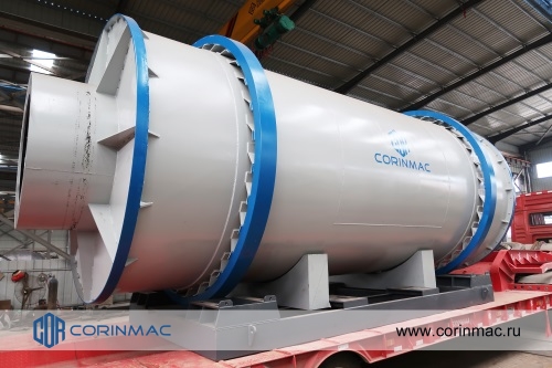 Shipment of Dryers 50 t per hour to Kolomna of Russia.