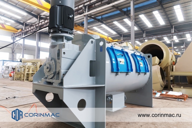 single shaft plowshare dry mortar mixer