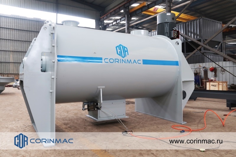 European type dry mortar mixer