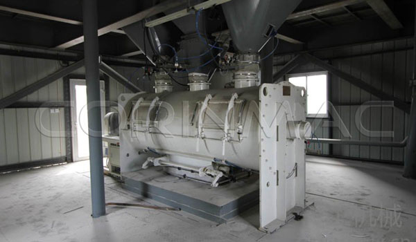dry mortar mixer with fly cutters group