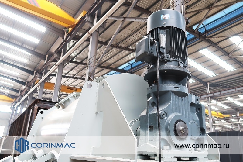 Single-shaft mixer (plowshare)