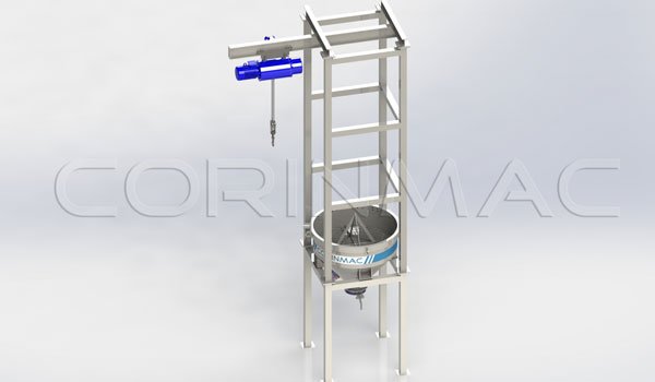 Silo, big bag unloader