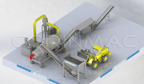 sand dryer, rotary dryer