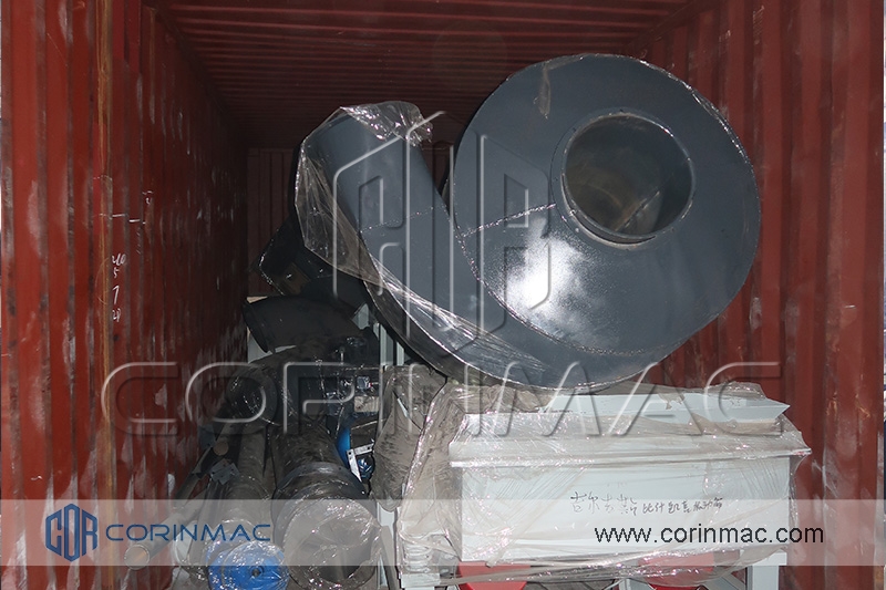 cyclone, dry mortar production line
