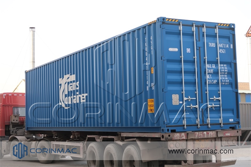Sand drying plant to Novosibirsk