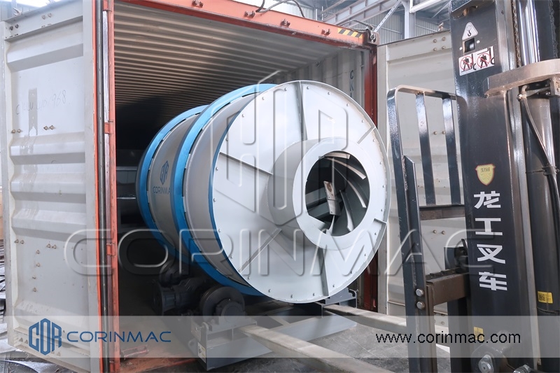 sand dryer, sand drying plant