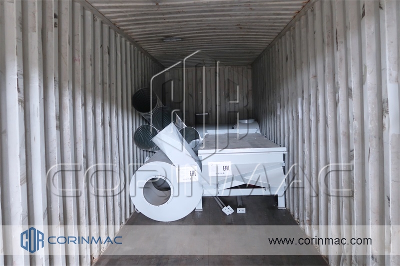 cyclone, sand drying plant