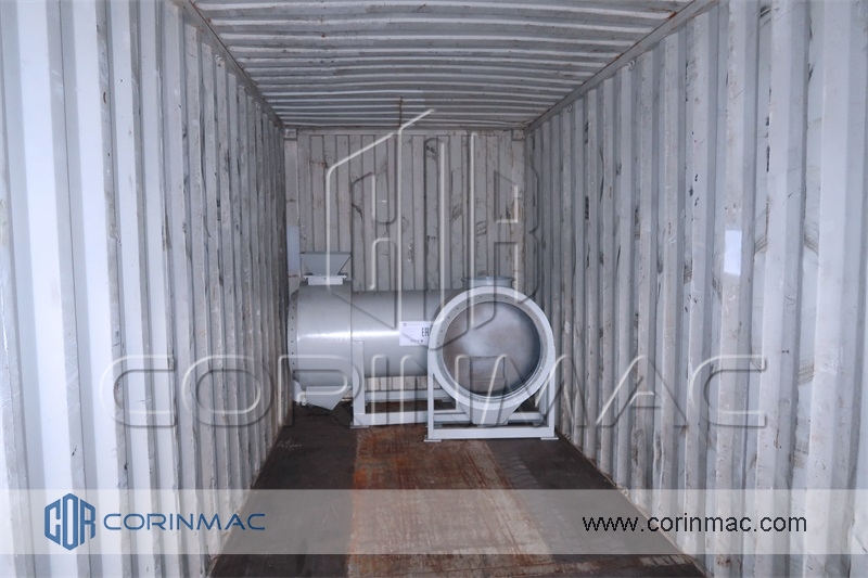 Russia 5 tons per hour drying plant