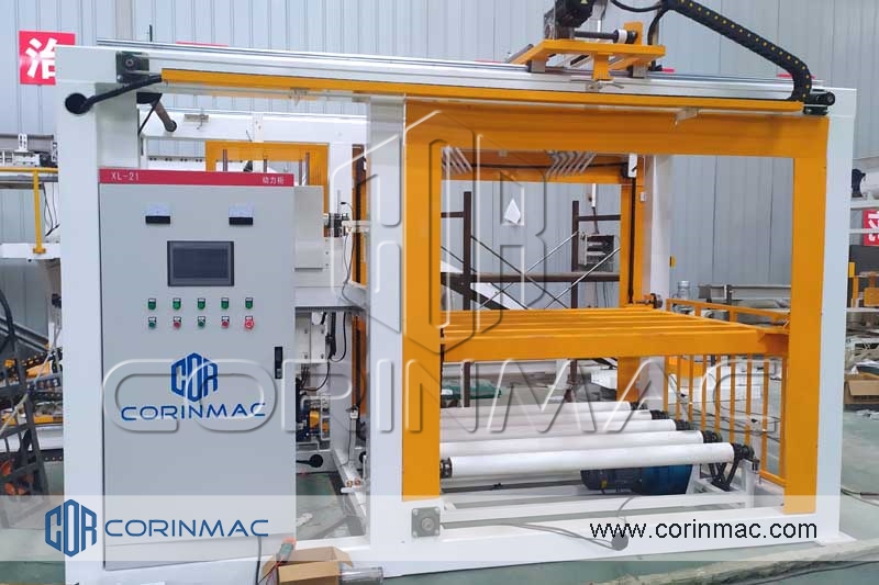 Automatic palletizer delivery to Moscow, Russia