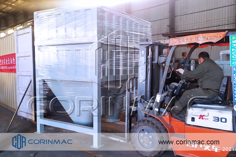 2 Sets 5-10TPH dry mortar plant delivery to Kenya