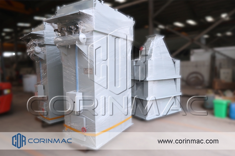The elevator, screen and dust collector be shipped to Almaty, Kazakhstan.