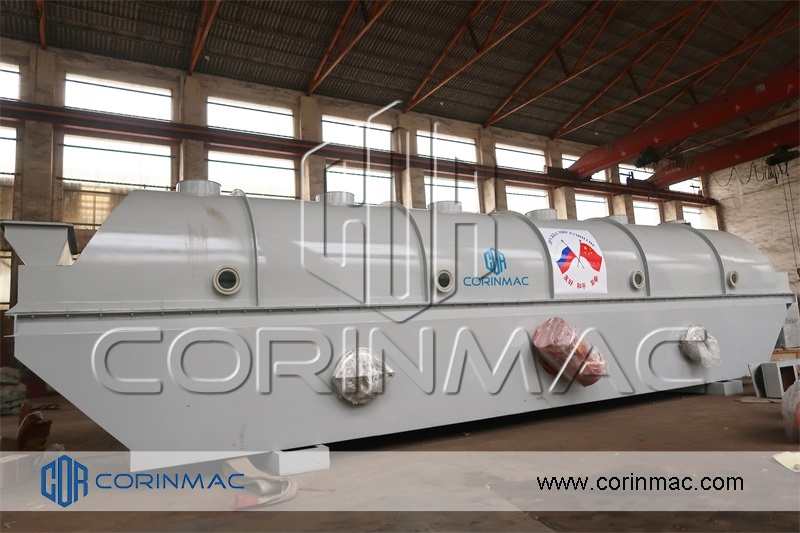 Fluidized bed dryer sent to Russia.