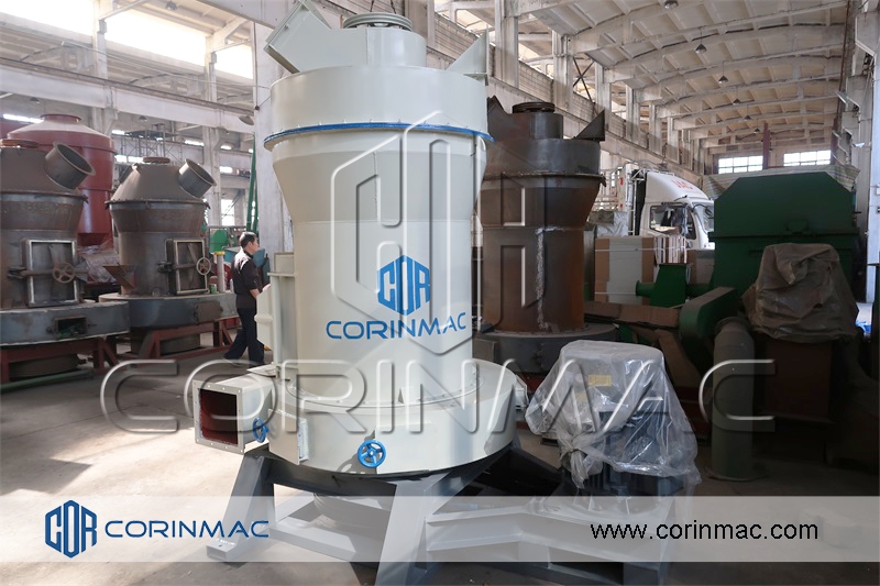 Powder grinding production line sent to Kyrgyzstan.