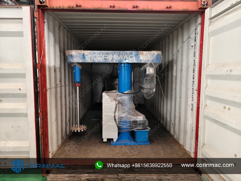 Disperser and Packing Machine was Delivered to Krasnodar, Russia
