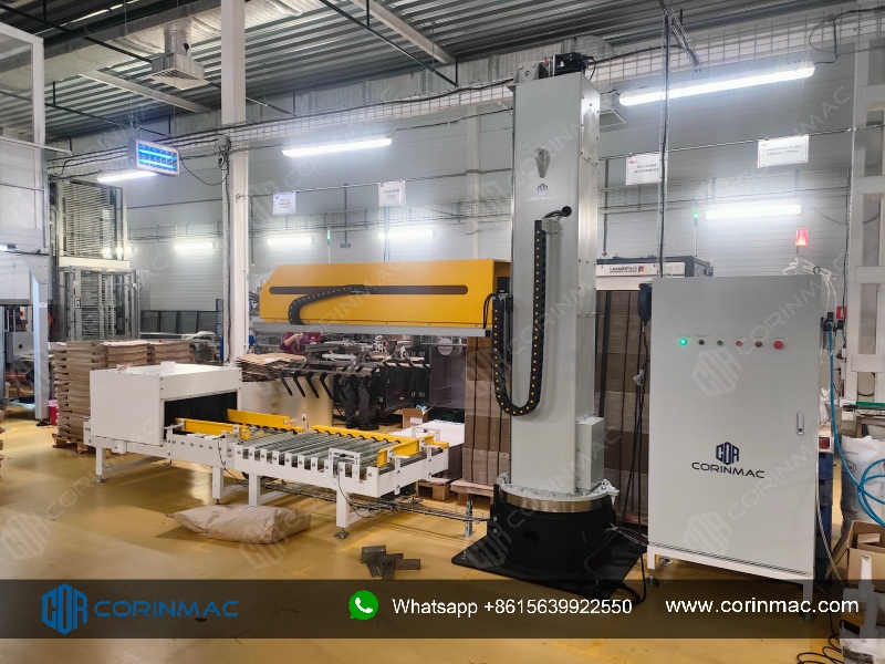 Column Palletizer is Working in Russia
