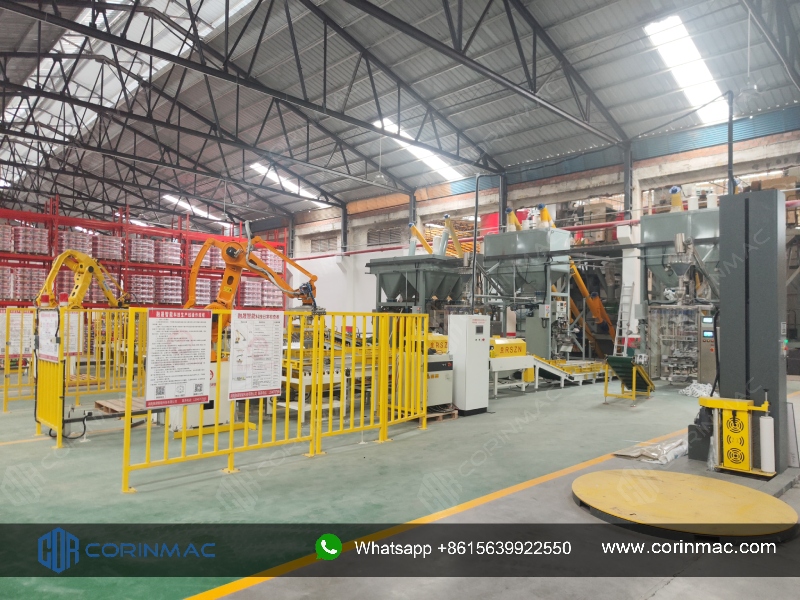 Tile Adhesive Production and Packing Line in China