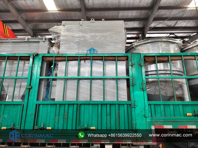 Screening and Mixing Production Line was Delivered to Russia