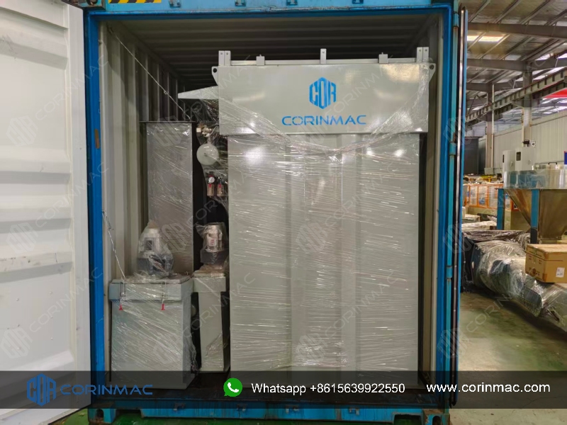 20TPH Dry Mortar Production Line with Sand Drying Production Line was Shipped to Russia