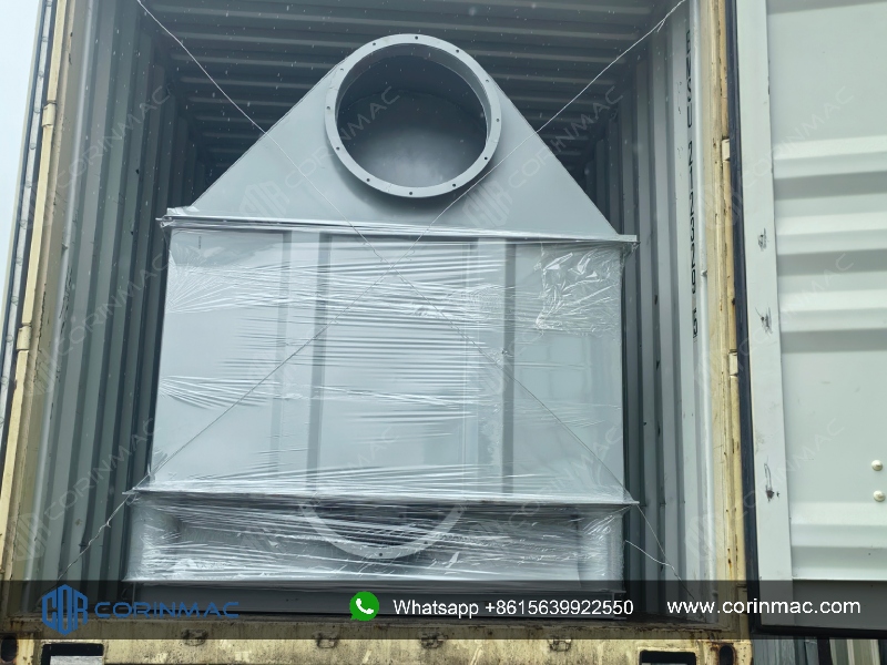 Impulse Bags Dust Collector and Draught Fan were Shipped to Armenia