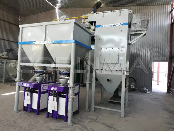 Georgia dry mixing equipment installation