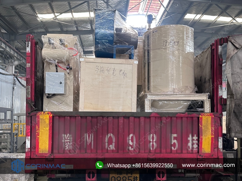 CORINMAC Dry Mortar Production Line Successfully Delivered to Uzbekistan