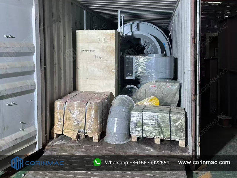 10TPH Sand Drying Production Line Successfully Shipped to Côte d'Ivoire