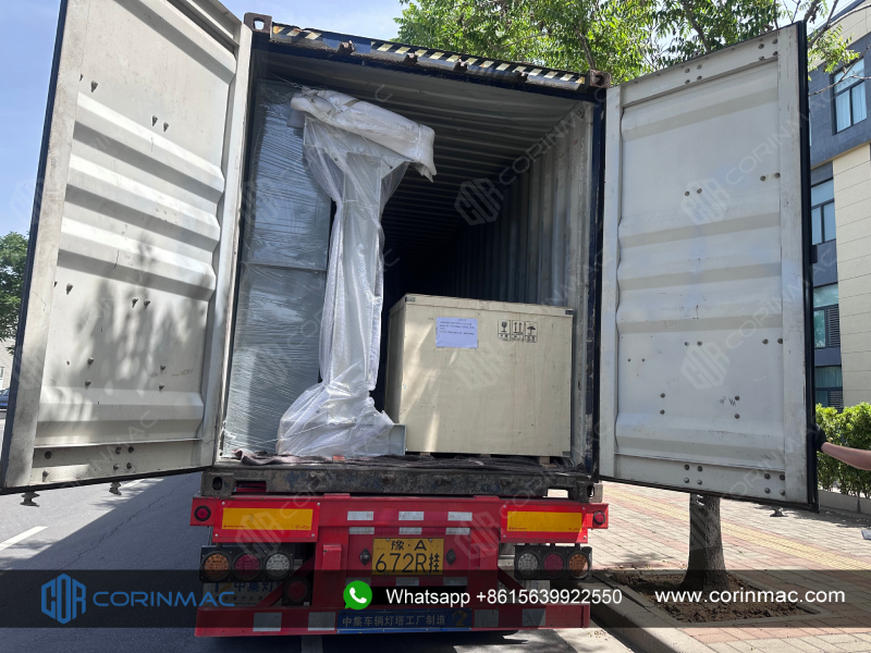 CORINMAC 10TPH Dry Mortar Production Line was Delivered to Kazakhstan