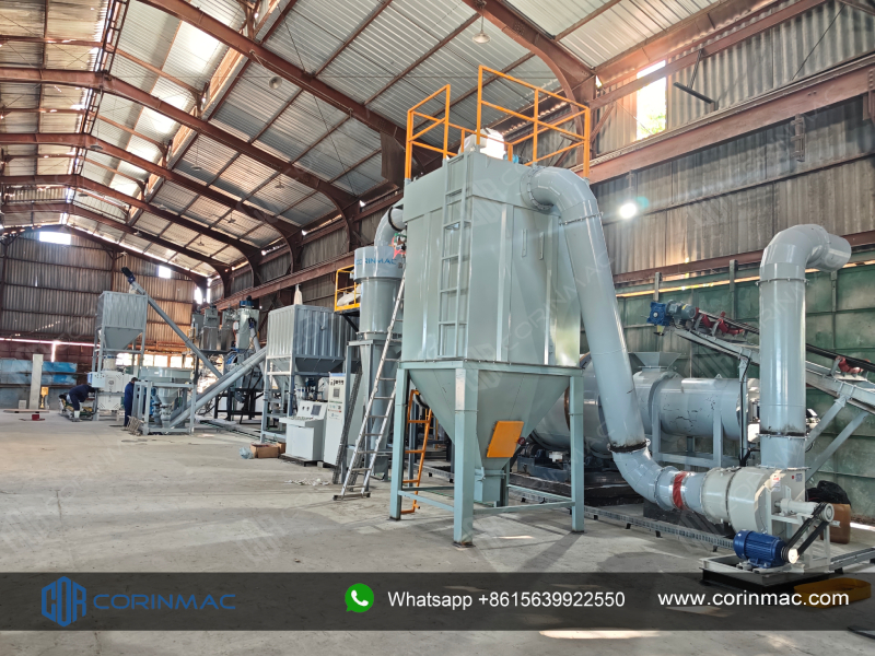CORINMAC Dry Mortar Production Line Successfully Running in Cuba
