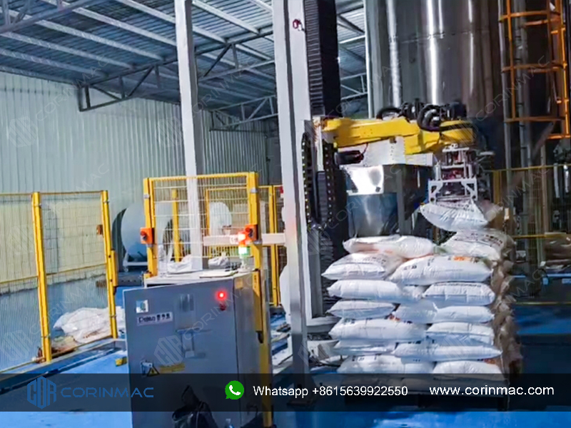 CORINMAC Column Unpacking Machine (Column Depalletizer)