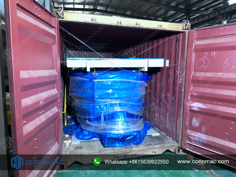 CORINMAC Ton Bag Packing Machine and Swing Screen Were Shipped to France