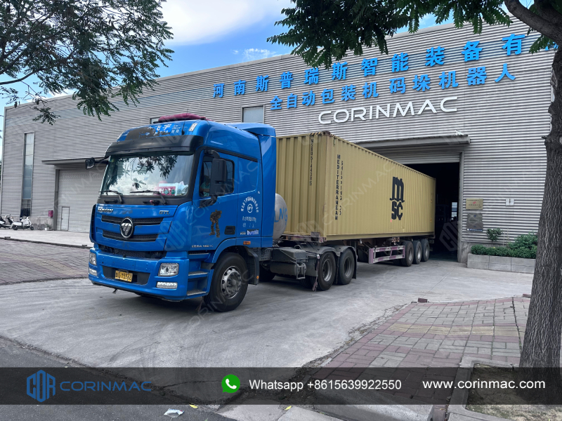 CORINMAC 5TPH Dry Mortar Production Line was Shipped to Madagascar