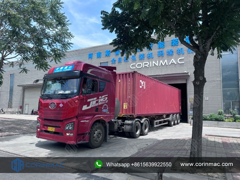 CORINMAC 10TPH Dry Mortar Production Line was Successfully Shipped to Tanzania