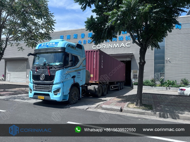 CORINMAC 10TPH Dry Mortar Production Line Successfully Shipped to Cuba